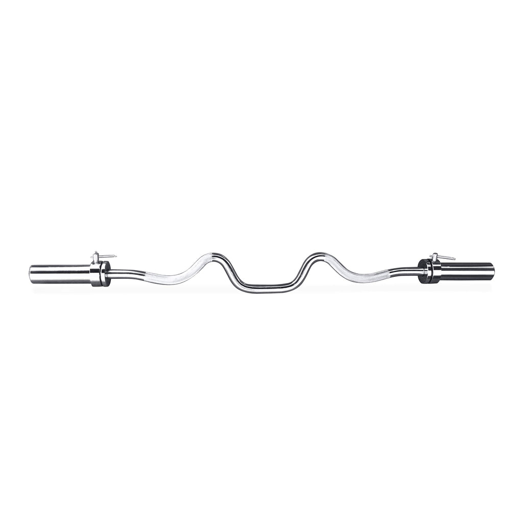 Cap Barbell Olympic Super Curl Bar New Version, 48-Inch (Obis-48)