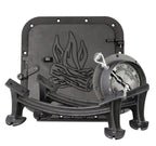 Us Stove Company Bsk2000 Heavy Duty Camp Stove Kit, Black, Medium