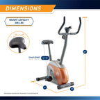 Marcy Upright Exercise Bike With Resistance Me-708