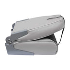 Wise 8Wd588Pls-664 Standard High Back Boat Seat, Grey/Charcoal