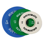 Everymate Change Weight Plates 1.25Lb 2.5Lb 5Lb Fractional Plate Olympic Bumper Plates For Cross Training And Olympic Weightlift