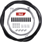 4 Pieces Brake Cable Universal Bike Inner Brake Cable Housing Kit Bicycle Brake Cable Replacement For Mountain And Road Bike Gea