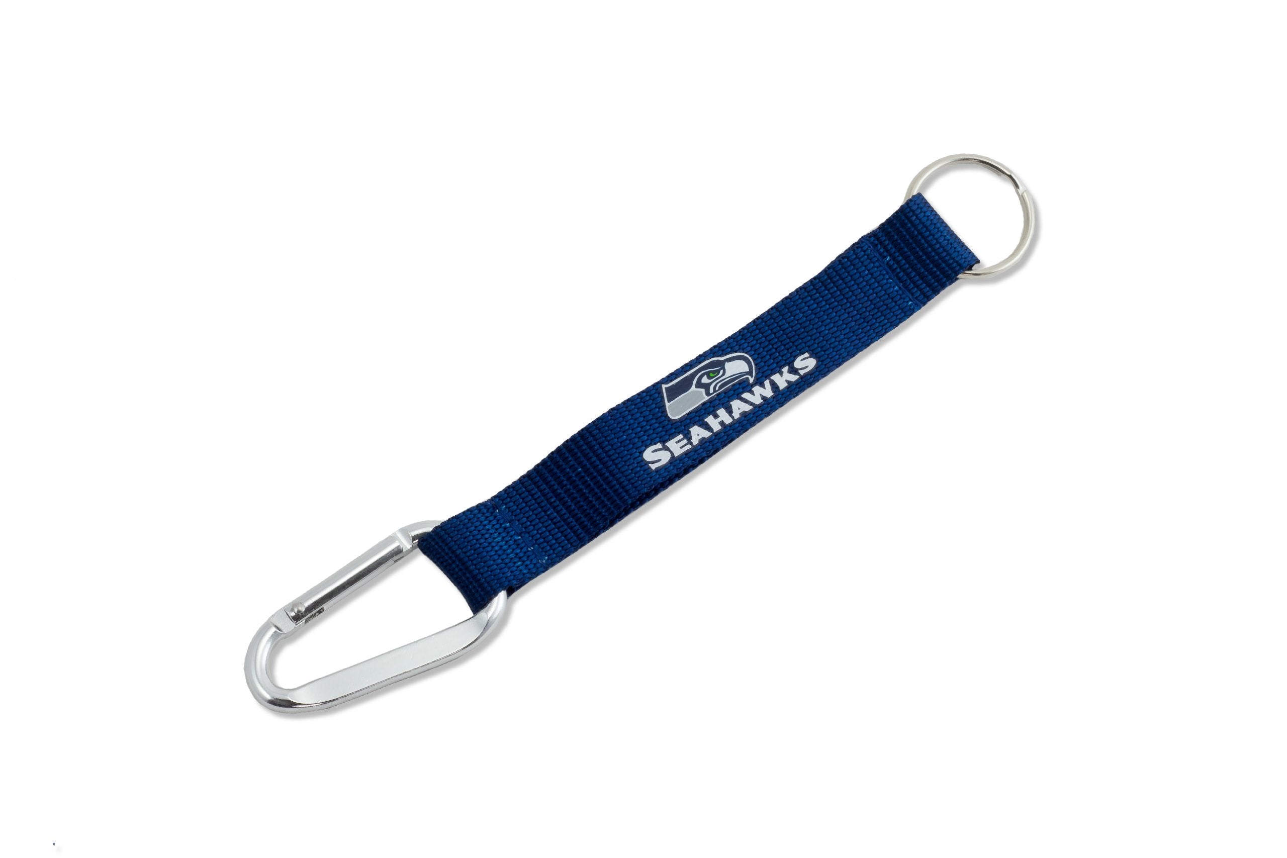 Nfl Seattle Seahawks Carabiner Lanyard Keychain