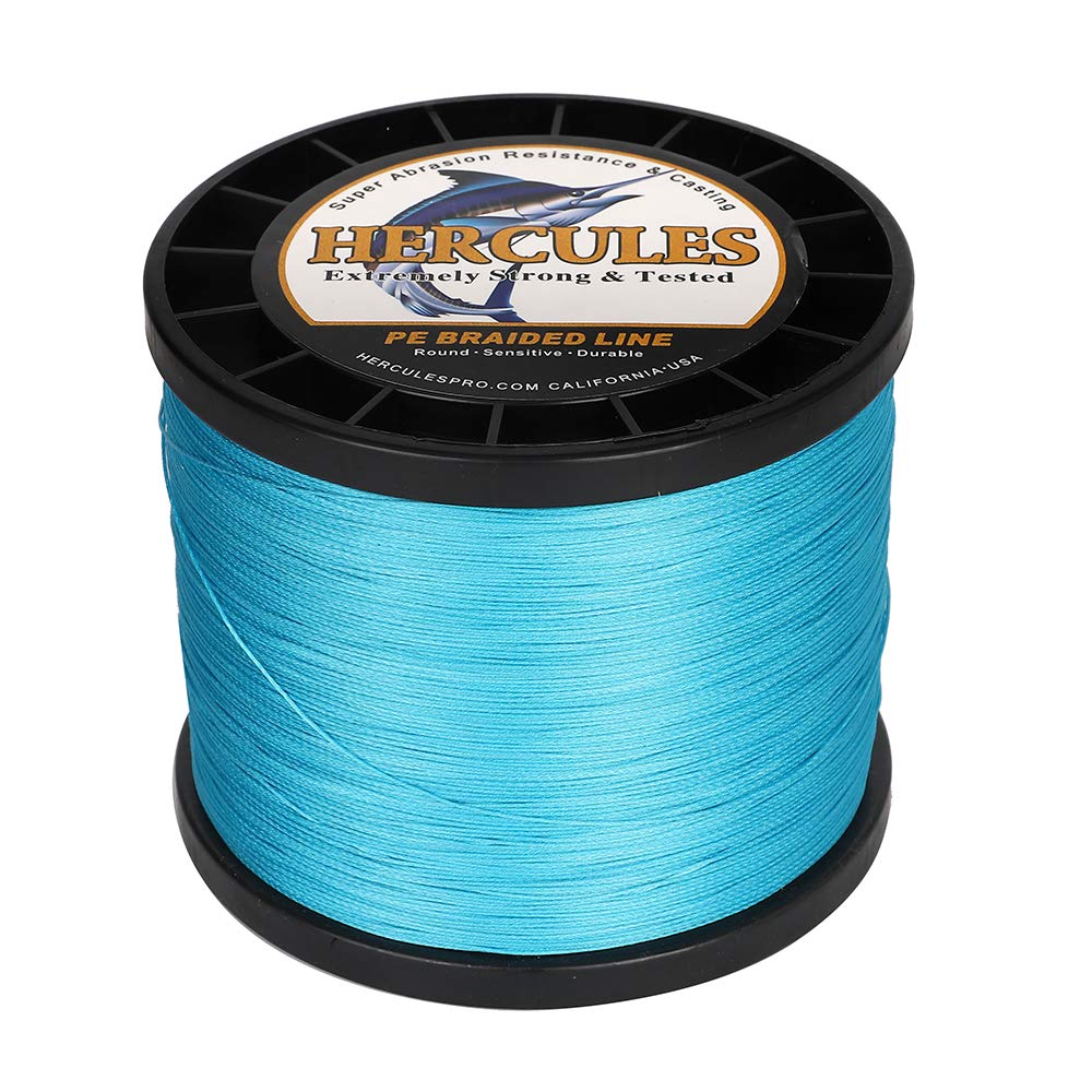 Hercules Super Cast 1000M 1094 Yards Braided Fishing Line 250 Lb Test For Saltwater Freshwater Pe Braid Fish Lines Superline 8 S