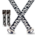 Alien Pros Bat Grip Tape For Baseball 0.5 Mm (2 Pack, Hyperplanes) - Precut And Pro Quality Bat Tape - Wrap Your Bat For An Epic