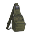 FAMI Outdoor Tactical Bag Backpack, Military Sport Bag Pack Sling Shoulder Backpack Tactical Satchel for Every Day Carry (Army G