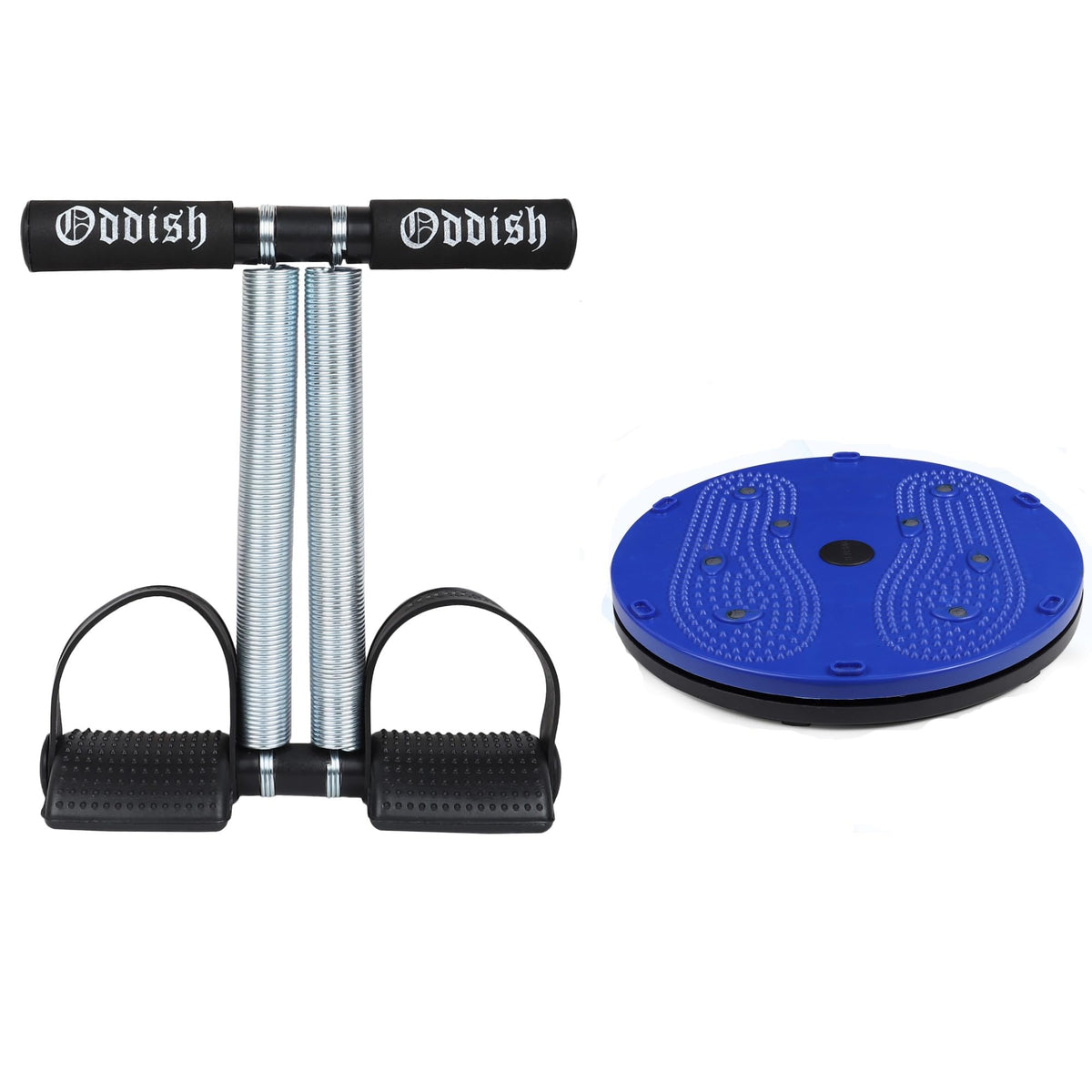 ODDISH; way to fitness Tummy Trimmer with Twister and Toning Tube and hand Grip and ab exerciser and push up stand combo Pack fo