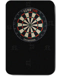Dart Board Wall Protectors,Extended Length Dartboard Wall Protector,Dartboard Surround,EVA Black Dart Board Wall Protector,Suita