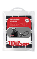 Wilson Sporting Goods Pro Sensation Tennis Racket Grip (Pack Of 12), Black