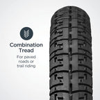 Schwinn Replacement Bike Tire, Hybrid Bike Tire, Combination Tread For Paved Roads And Trail Rides, 700C X 38Mm