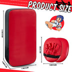 Poen 7 In 1 Taekwondo Kick Pad Boxing Training Equipment Punching Mitts Martial Arts Training Equipment Wrist Band Adjustable So