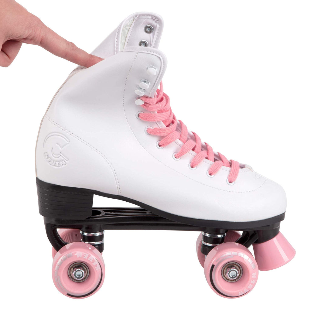C Seven C7Skates Quad Roller Skates | Retro Design (Candy Pink, Women'S 9 / Men'S 8)