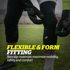 Storelli Bodyshield Knee Guards, High-Impact Protection, Sweat-Wicking, Uv-Resistant Athletic Knee Protection Pads For Soccer &