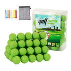 Reyshin 50 Packs Foam Golf Practice Balls - Realistic Feel And Long Lasting Limited Flight - Soft For Indoor Or Outdoor Training