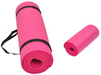 Balancefrom Goyoga+ All-Purpose 1/2-Inch Extra Thick High Density Anti-Tear Exercise Yoga Mat And Knee Pad With Carrying Strap (