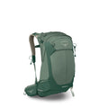 Osprey Stratos 24L Mens Hiking Backpack - Adjustable Daypack with Waterproof Raincover & Bottle Pockets, Pine Leaf