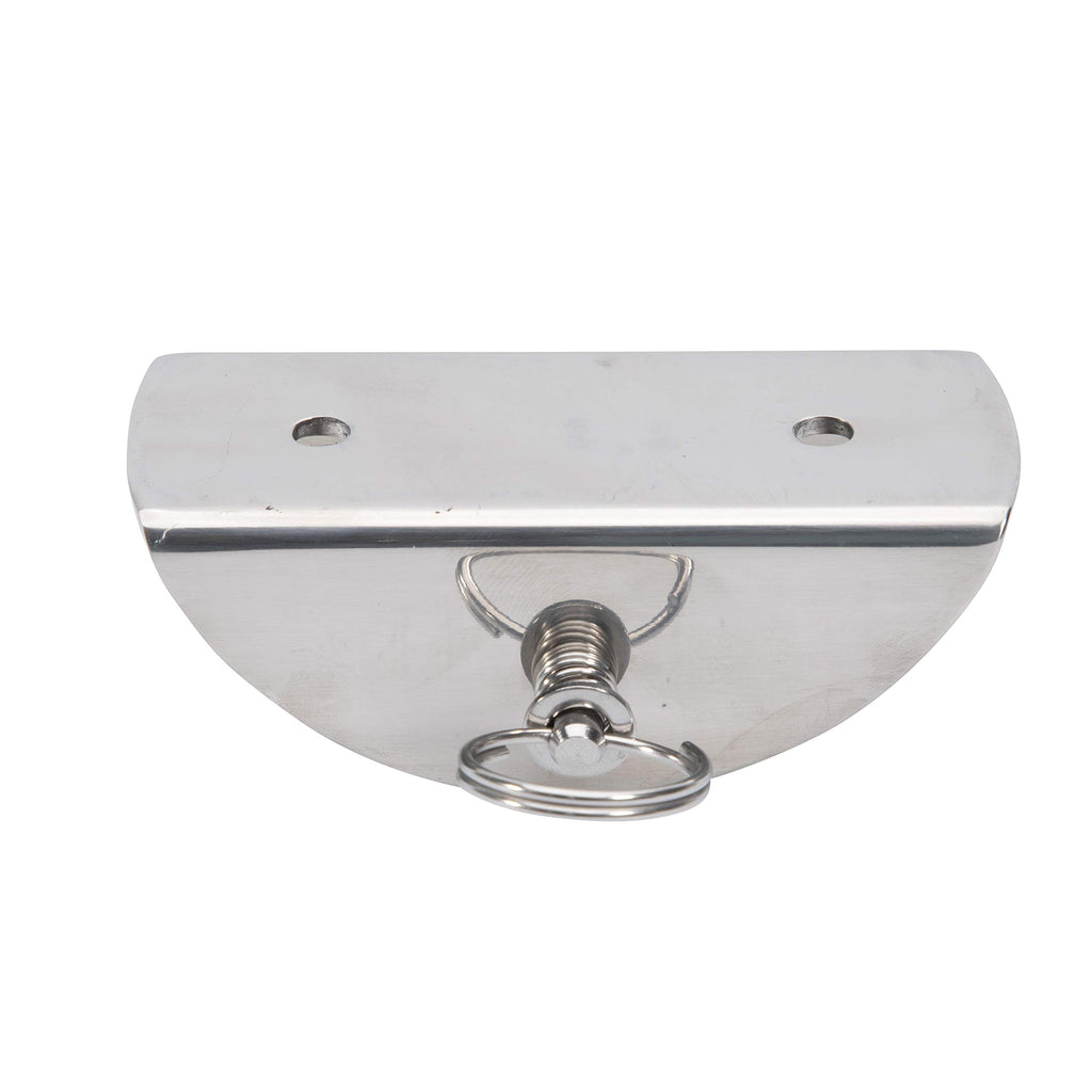 Lewmar Boat Anchor Lock For Anchors Up To 55 Lbs., Stainless Steel, For 3/8'' Chains Or Shackles, Fits Bow Rollers On Boats 20-5