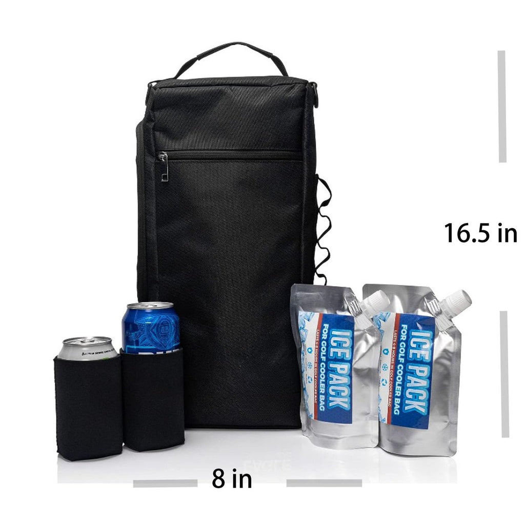 Ultimate Cooler Bag For Golf, Sports, Outdoor Enthusiasts: Convenient Insulated Travel Bag With Ice Packs And Koozies - Enjoy Co