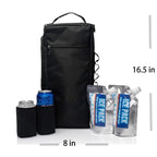 Ultimate Cooler Bag For Golf, Sports, Outdoor Enthusiasts: Convenient Insulated Travel Bag With Ice Packs And Koozies - Enjoy Co