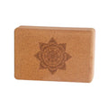 Myaddiction Cork Yoga Block Portable Yoga Accessory For Deepen Stretches Fitness Pilates Style D