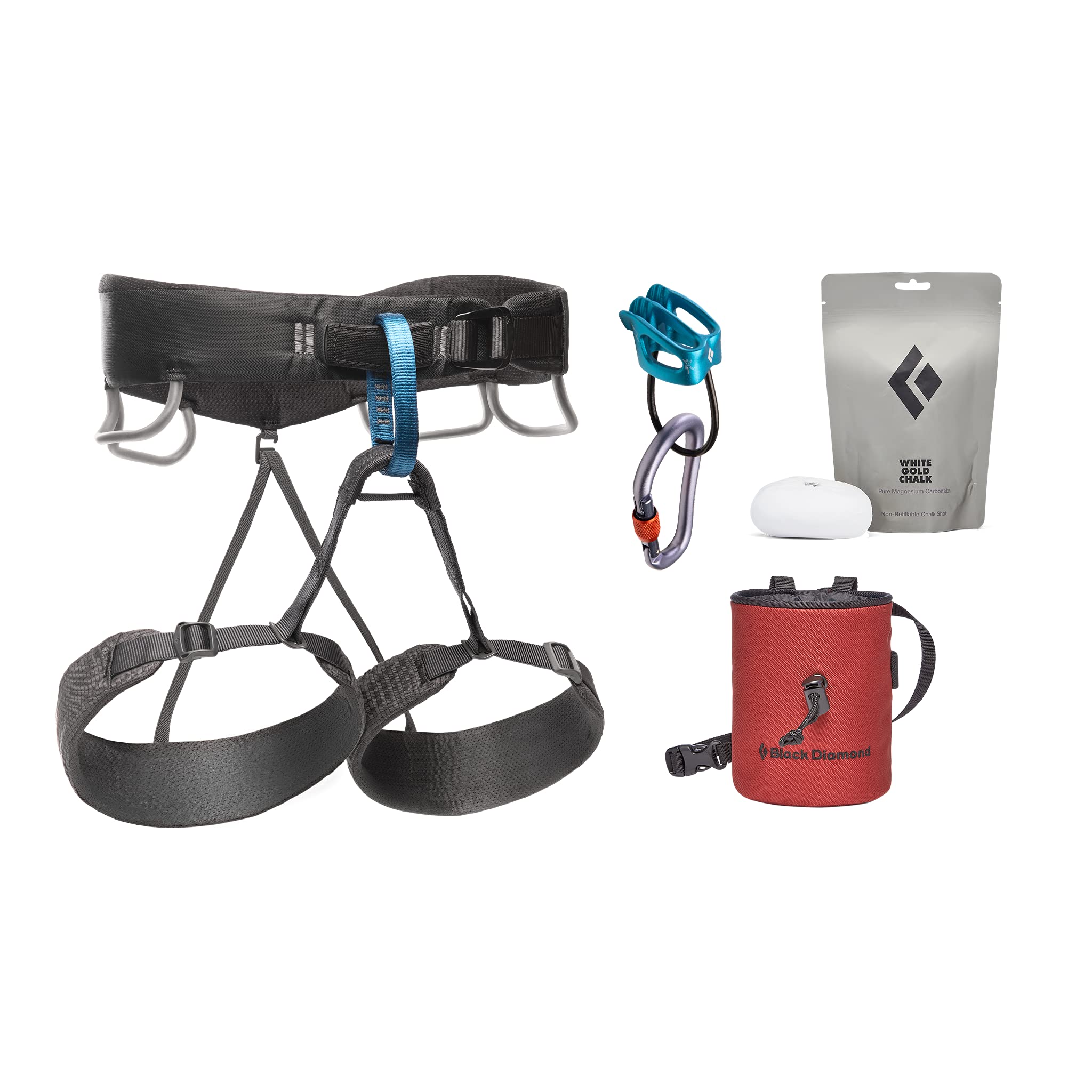 Black Diamond Bd651150Anthraciteextra Sm M Momentum Harness Package Anthracite Extra Sm