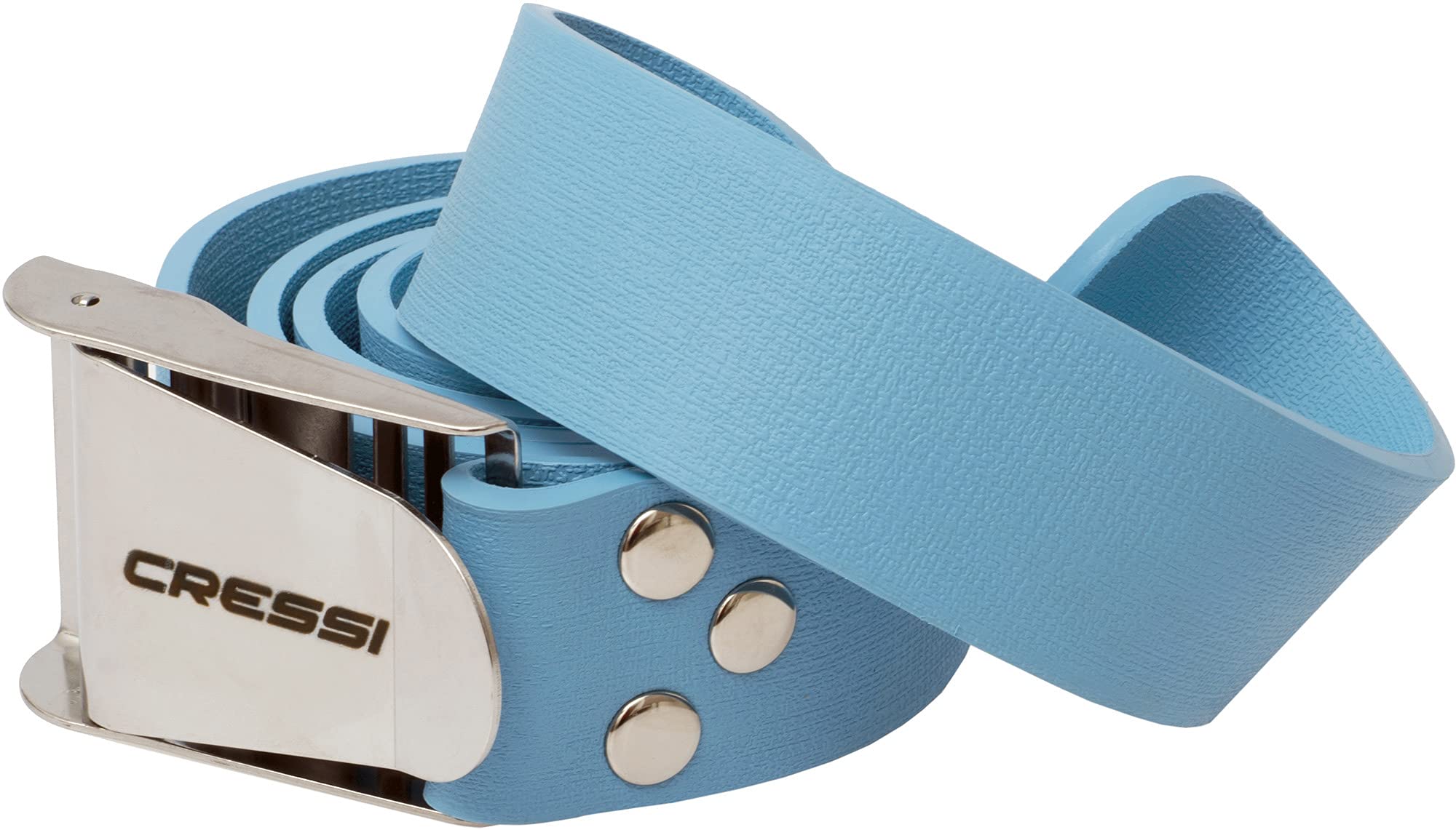Cressi Malta Quick-Release Elastic Belt w/Metal Buckle Elastic Belts, Blue