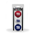 Team Golf Nfl New York Giants 3 Golf Ball Pack Regulation Size Golf Balls, 3 Pack, Full Color Durable Team Imprint