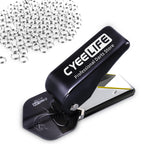 Cyeelife Dart Accessory: Flight Hole Punch Tool With 100 Spring Rings (Steel And Soft Tip Darts) (Black)