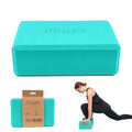 MYGA Yoga Block - Lightweight EVA Foam Yoga Brick - High Density Non-Slip Block for Yoga Poses, Pilates, Balance and Flexibility