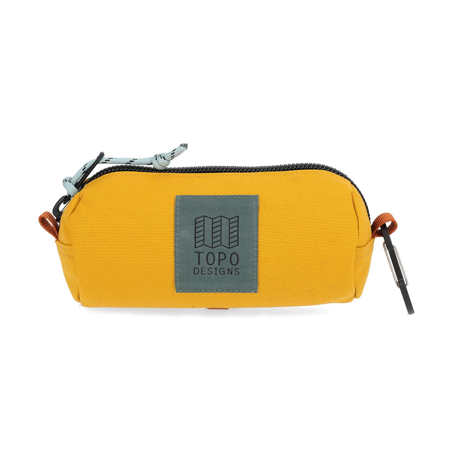 Topo Designs Burrito Bag - Small Accessory Pouch for EDC, Travel, Desk, Fully Foam Padded, Recycled Nylon Construction, 1L (Must