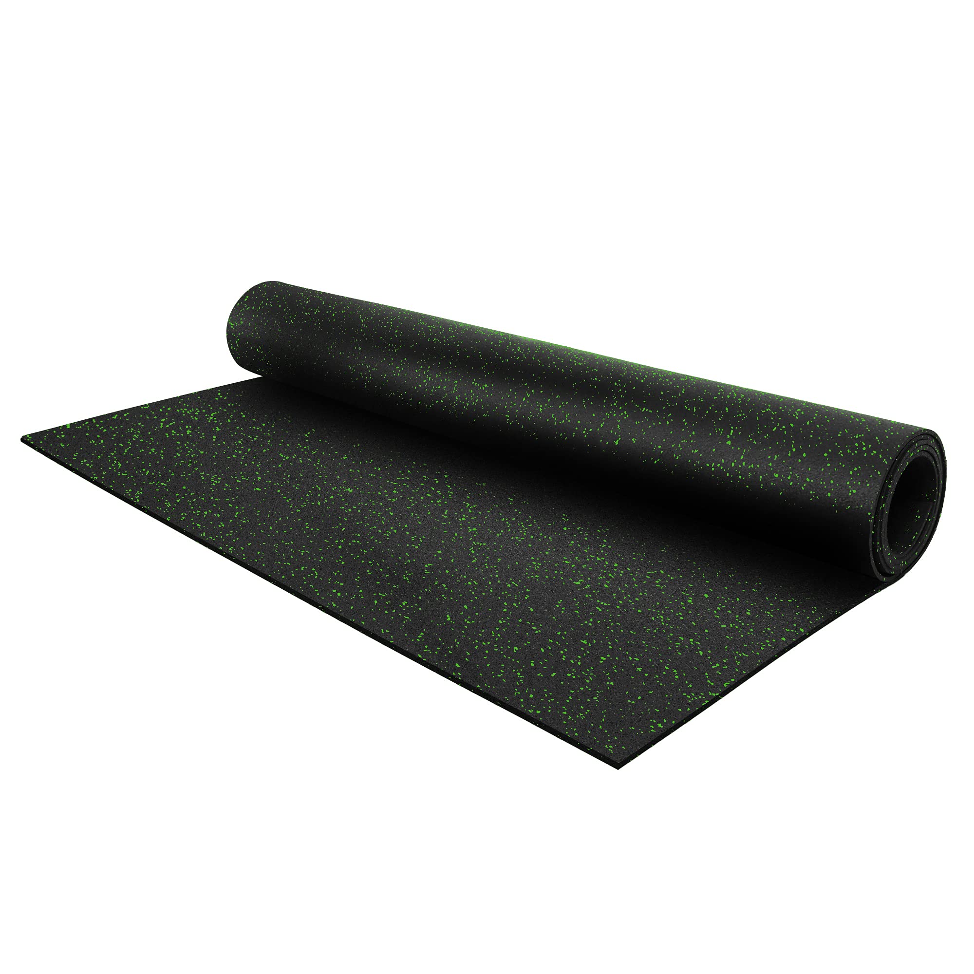 Flooring Inc 1/4 Tough Rubber Flooring Roll | Flexible Recycled Rubber Gym Floor Mats for Home Gym | Heavy Duty Rubber Mat for H