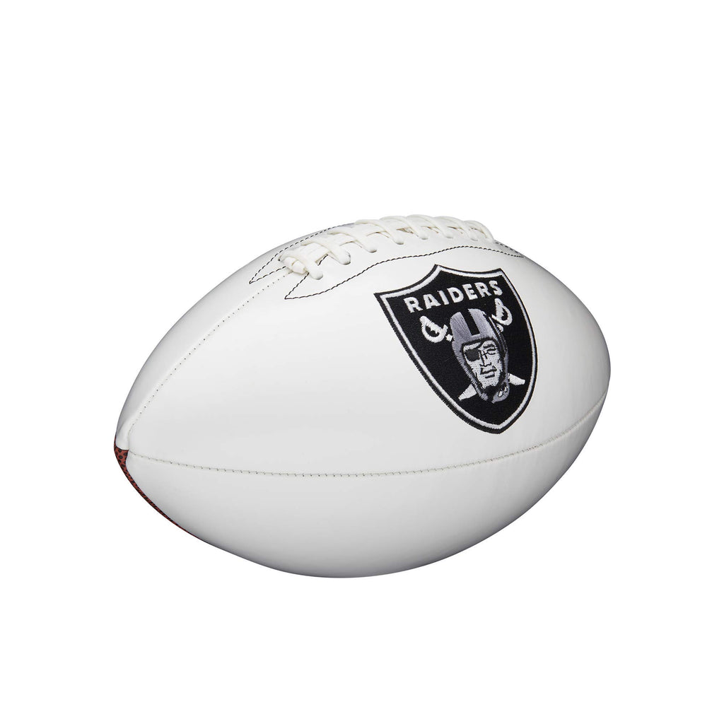 Wilson Nfl Live Signature Autograph Football - Official Size, Las Vegas Raiders