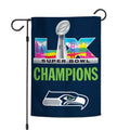 WinCraft Seattle Seahawks Super Bowl LX Champions Double-Sided 12 x 18 Garden Flag