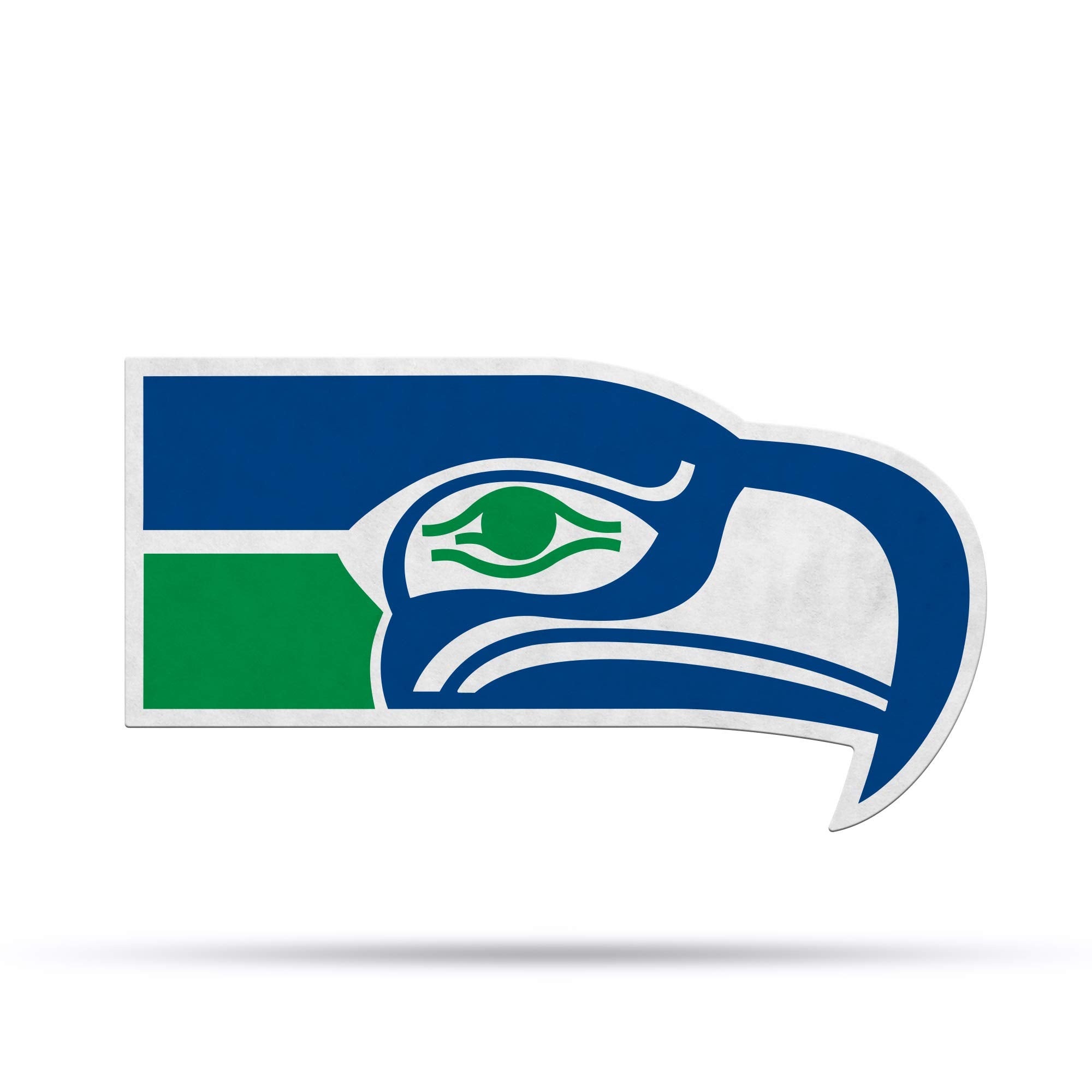 Rico Industries Nfl Football Seattle Seahawks Retro Shape Cut Pennant - Home And Living Room D  Cor - Soft Felt Ez To Hang