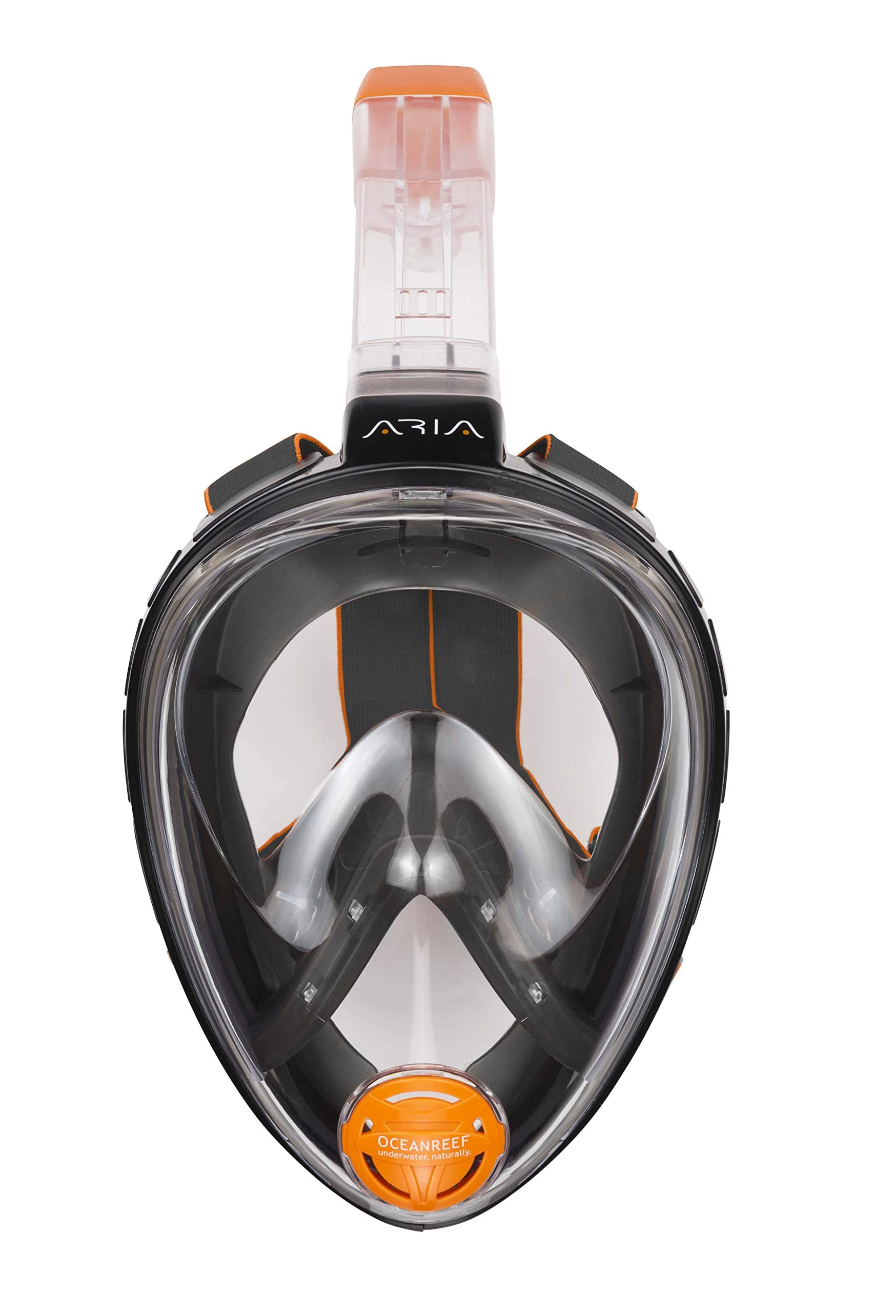 Ocean Reef Aria Classic - Full Face Snorkeling Mask, Color: Black, Size: L/Xl (Or018025)
