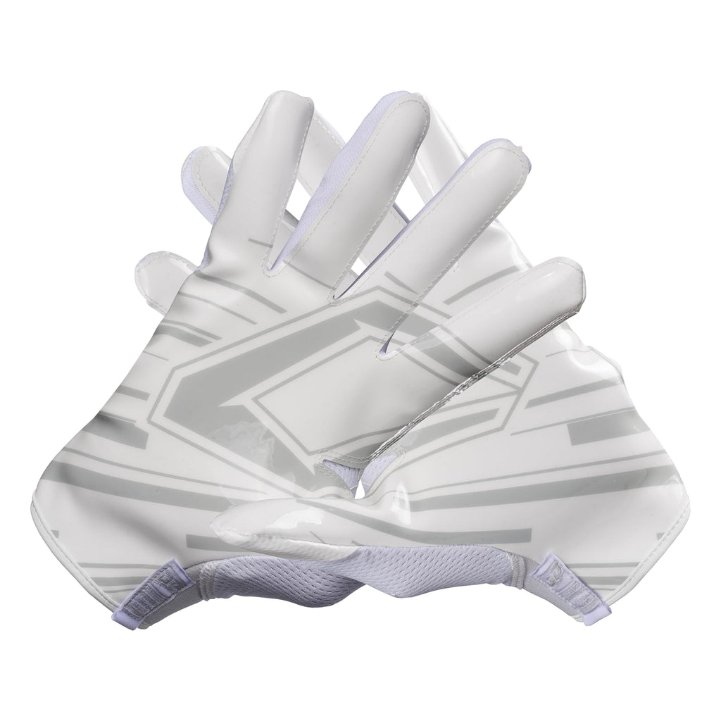 Cutters Football Gloves - Game Day Football Receiver Gloves with High Tack Silicone Grip, Superior Support and Protection - Soli
