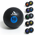 Aeromat Extreme Elite 10 Lb Medicine Balls For Exercise - 9'' Diameter Workout Ball, Weighted Balls For Exercise, Weight Ball, W