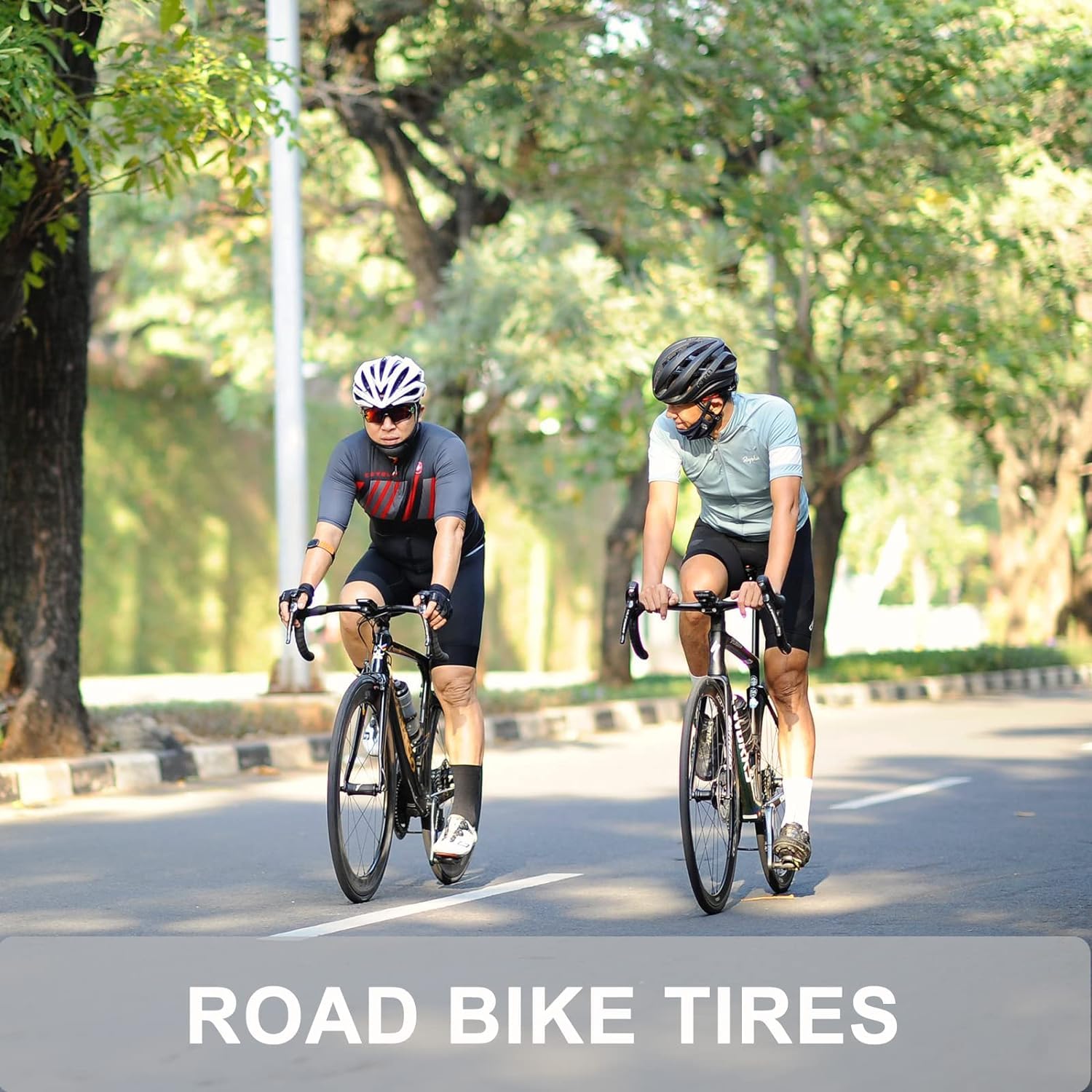 Mohegia Bike Tire,700 X 25C Folding Replacement Tire For Road Bicycle