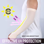 Kuhnmarvin Women Compression Arm Sleeves For Men To Cover Arms Tattoo Cover-Up Volleyball Sleeve Softball Pickleball (2Pairs Whi
