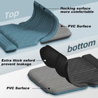 Umbrauto Car Air Mattress For Full Size Suv, Upgraded Flocked Surface/Durable 210T Bottom Van Camping Bed, Quick Inflation W/Ele