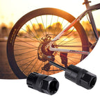 Qkurt Cassette Lockring Tools Set, 2Pcs Cassette Removal Tool Freewheel Maintenance Tool