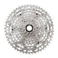 CS-M6100 Cassette - 12-Speed, Silver/Black, Micro Spline for Seamless Compatibility with 12-Speed Drivetrains