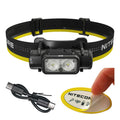 Nitecore NU53 1800 Lumen Headlamp, USB-C Rechargeable, Long Runtime, Industrial Work and Outdoor Headlamp with White & Red Auxil