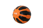 Gymenist Rubber Medicine Ball With Textured Grip, Available In 9 Sizes, 2-20 Lb, Weighted Fitness Balls,Improves Balance And Fle