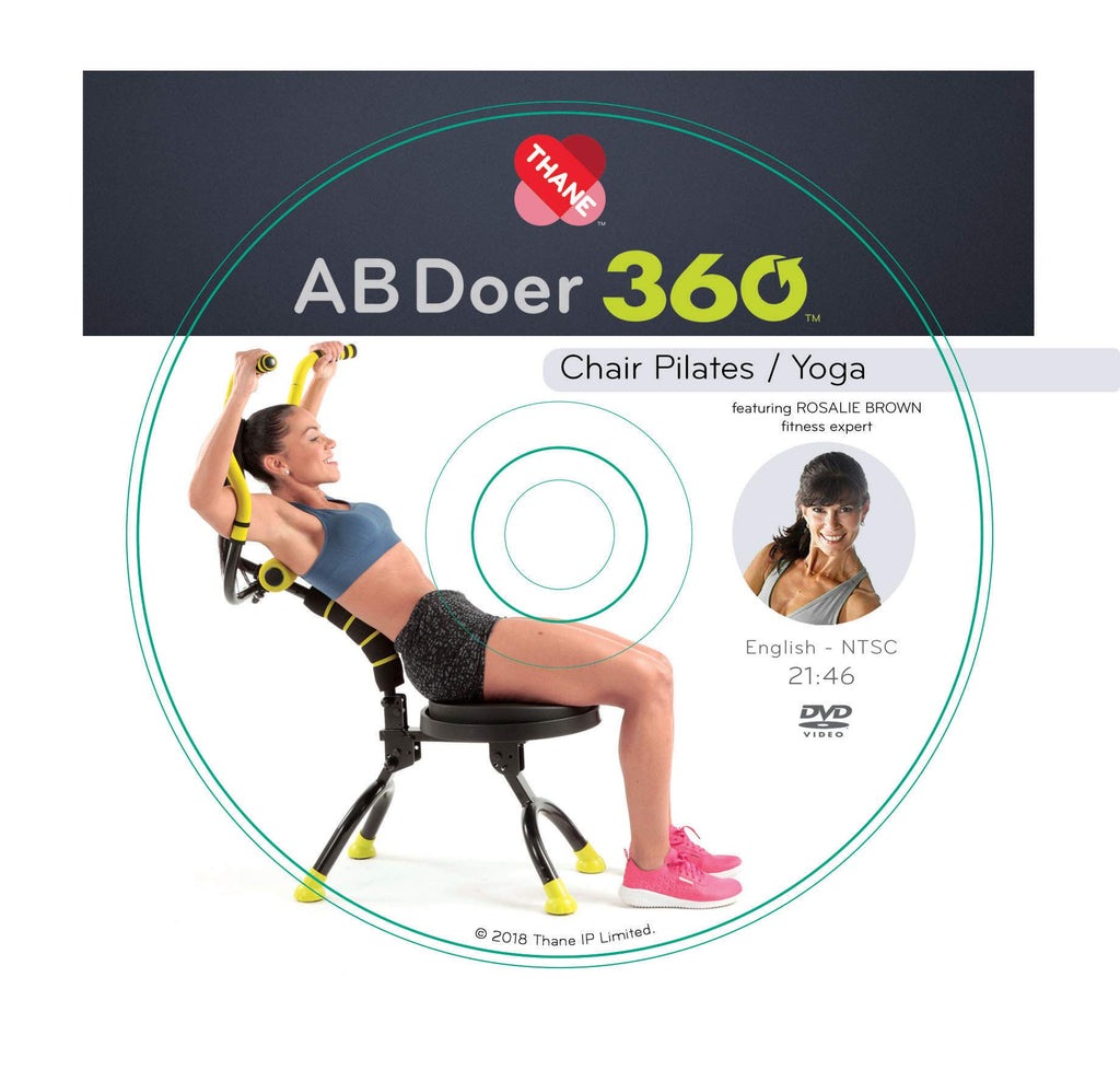 Ab Doer 360 Fitness System Accessories (Set Of 3 Workout Dvd'S)