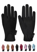 Chinfun Kids Horse Riding Gloves Equestrian Horseback Gloves For Youth Children Boys Girls Outdoor Biking Cycling Running Black 