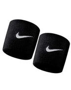 Nike Swoosh Black Wristbands