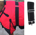 Challenger Horse Blanket Sheet Cooler Adjustable Elastic Surcingle Black 403Ee01Bk