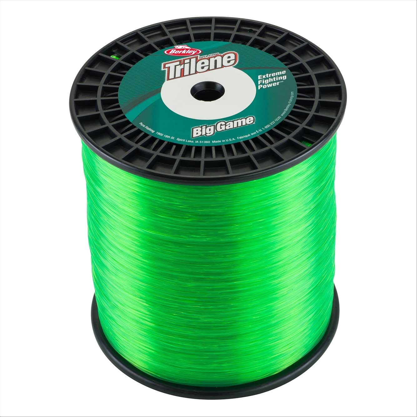 Berkley Trilene? Big Game Solar Collector, 30lb | 13.6kg, 5280yd | 4828m Monofilament Fishing Line, Suitable for Saltwater and F