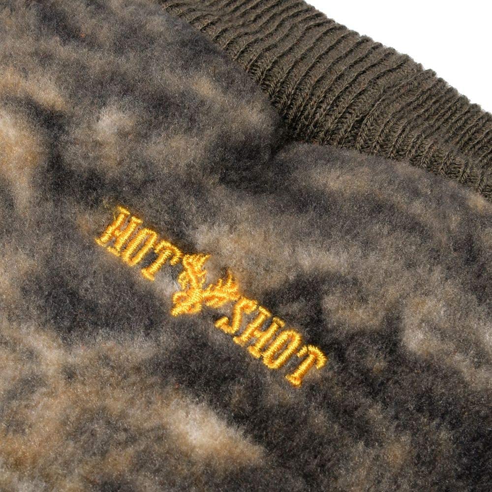 Hot Shot Mens Camo Razorback Reversible Fleece Hand Muff - Realtree Edge/Blaze Orange Outdoor Hunting